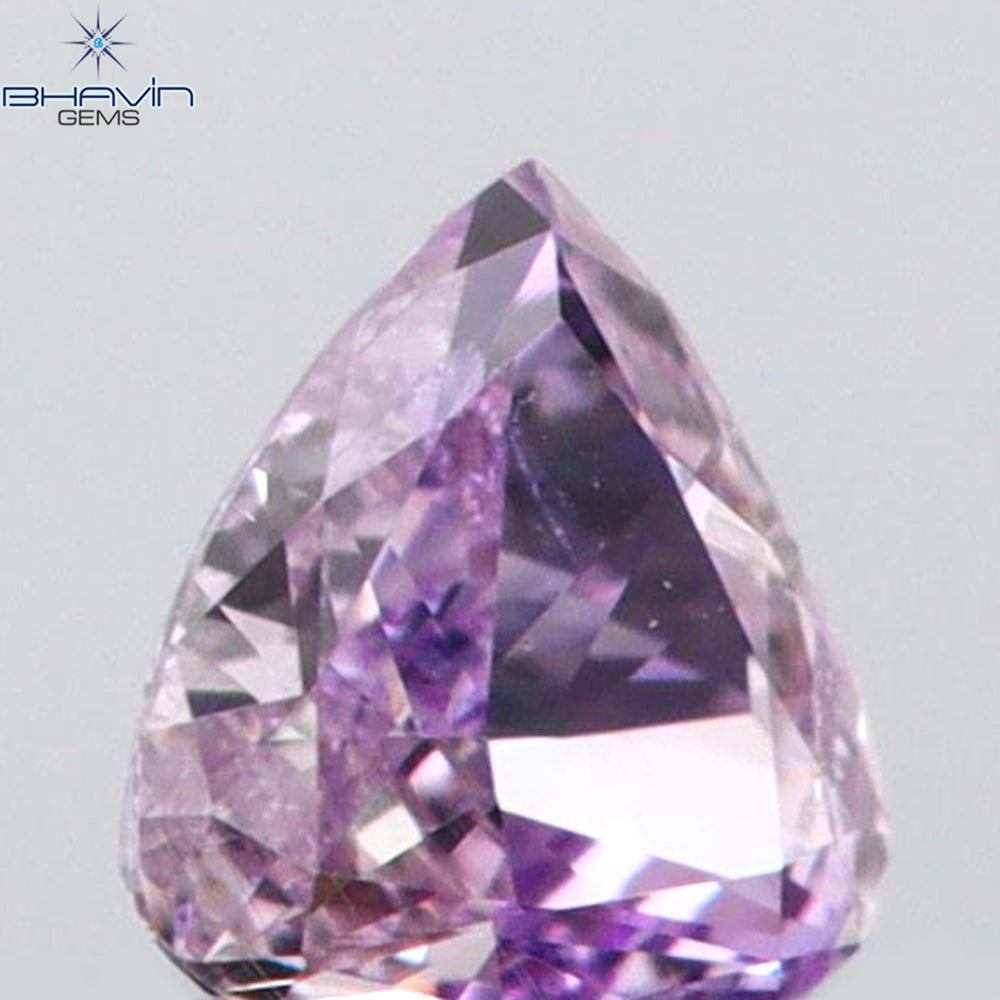 0.05 CT Heart Shape Natural Diamond Pink Color SI1 Clarity (2.61 MM)