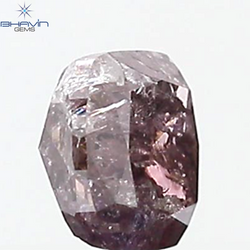 0.53 CT Cushion Shape Natural Diamond Pink Color I3 Clarity (4.58 MM)