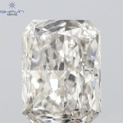 0.16 CT Radiant Shape Natural Diamond Pink Color SI1 Clarity (3.58 MM)