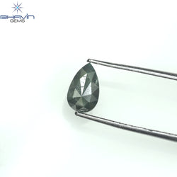 0.67 Pear Shape Natural Diamond Blue Color I3 Clarity (7.05 MM)