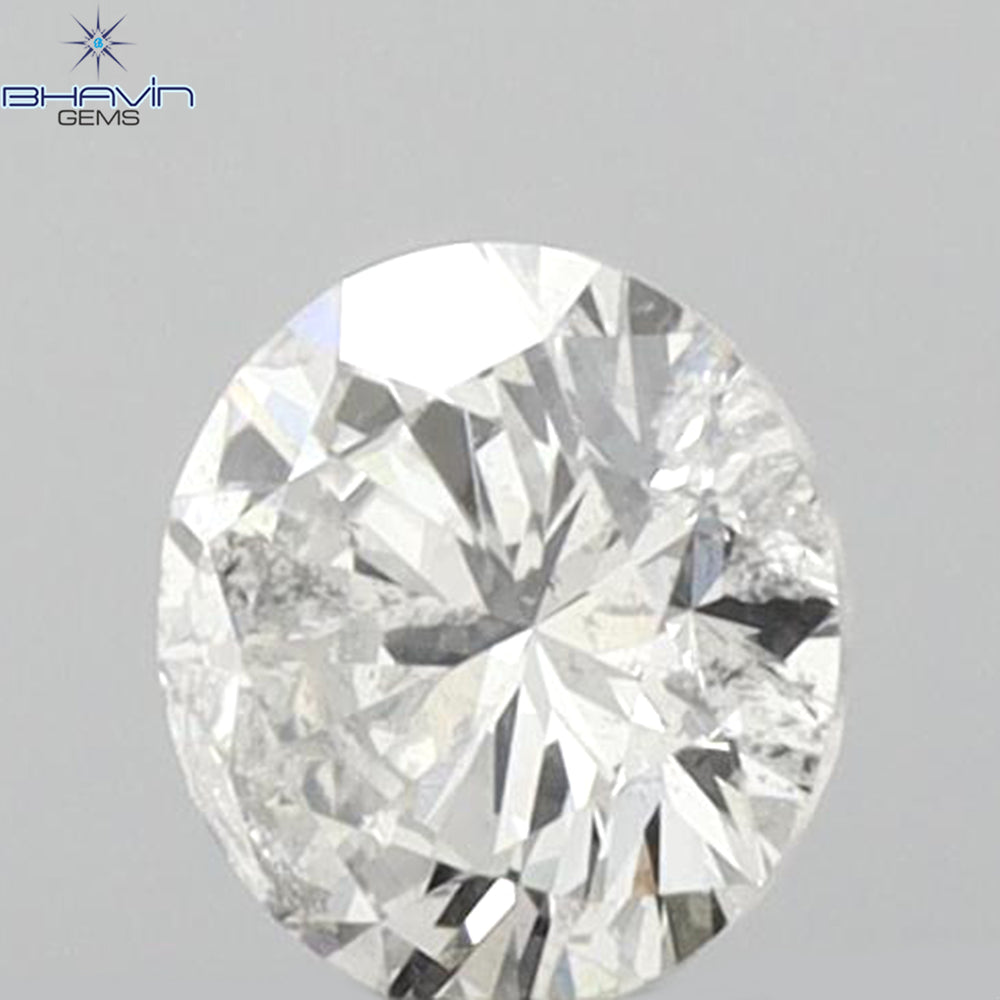 0.31 CT Round Shape Natural Loose Diamond White Color SI2 Clarity (4.36 MM)