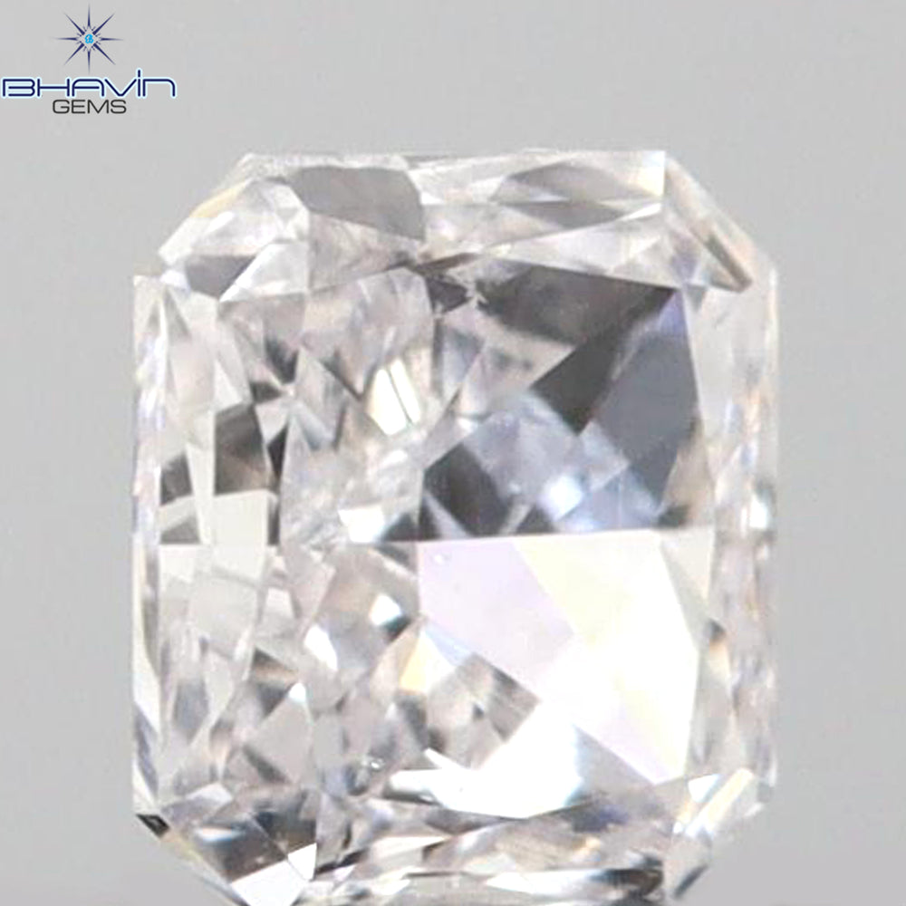 0.15 CT Radiant Shape Natural Diamond Pink Color VS2 Clarity (3.20 MM)