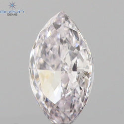 0.07 CT Marquise Shape Natural Loose Diamond Pink Color VS1 Clarity (3.64 MM)