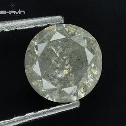 0.60 CT Round Shape Natural Loose Diamond White Color I3 Clarity (5.26 MM)