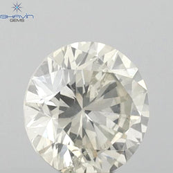 0.40 CT Round Shape Natural Loose Diamond White Color SI2 Clarity (4.68 MM)
