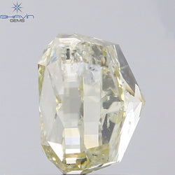 1.81 CT Cushion Shape Natural Diamond Yellow Color I2 Clarity (6.30 MM)