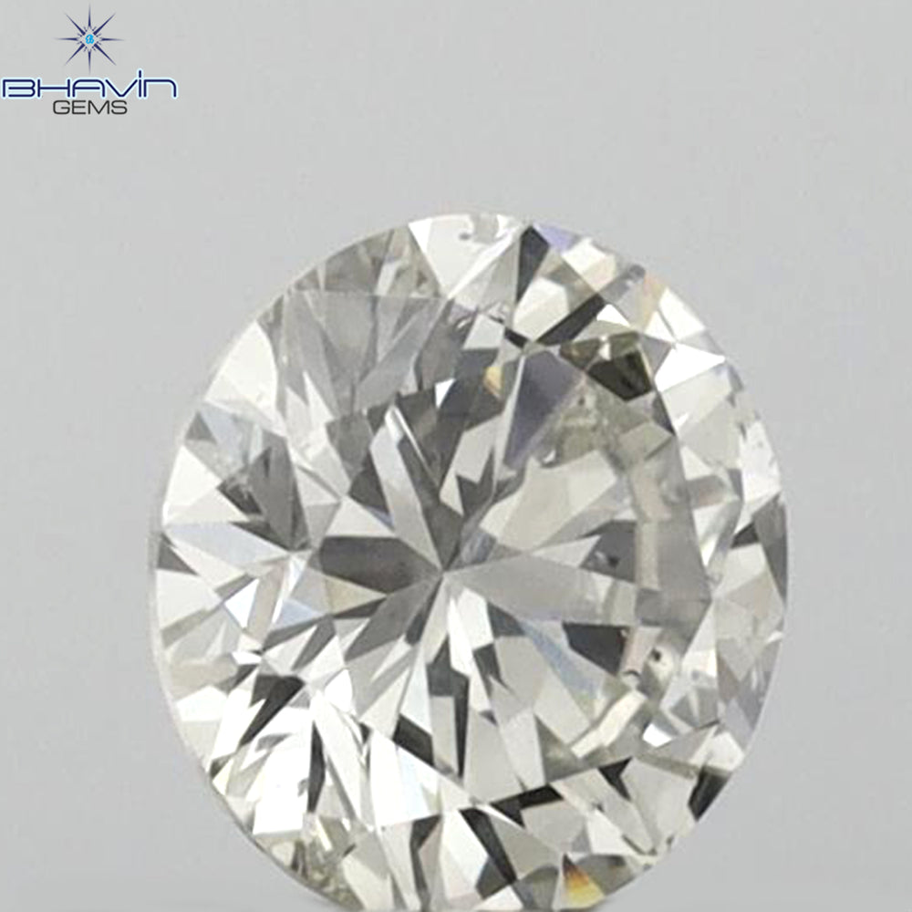 0.40 CT Round Shape Natural Loose Diamond White Color SI1 Clarity (4.73 MM)