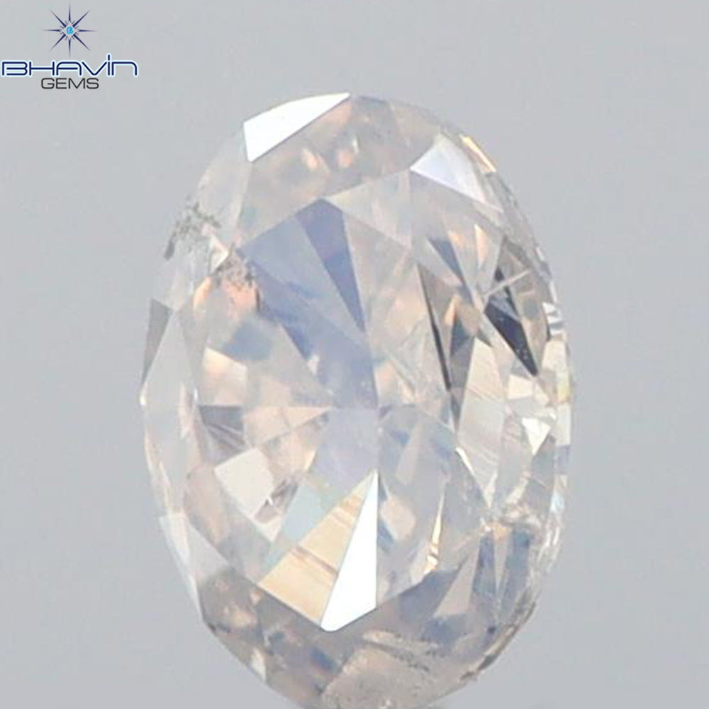 0.19 CT Oval Shape Natural Diamond White Color SI2 Clarity (3.88 MM)