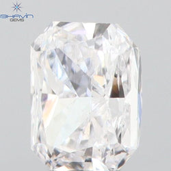 0.14 CT Radiant Shape Natural Diamond Pink Color SI1 Clarity (3.27 MM)