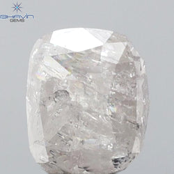 0.05 CT クッションシェイプ 天然ダイヤモンド ピンクカラー VS2 クラリティ (2.28 MM)