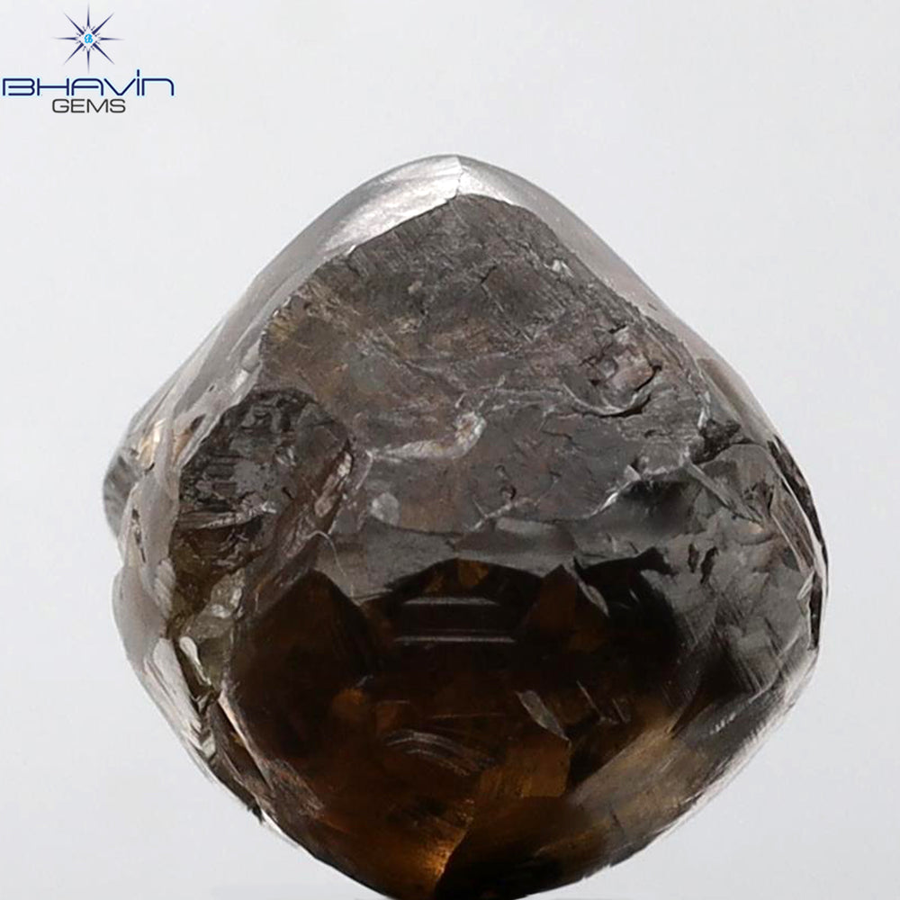 14.78 CT Rough Shape Natural Loose Diamond Brown Color I3 Clarity (14.00 MM)