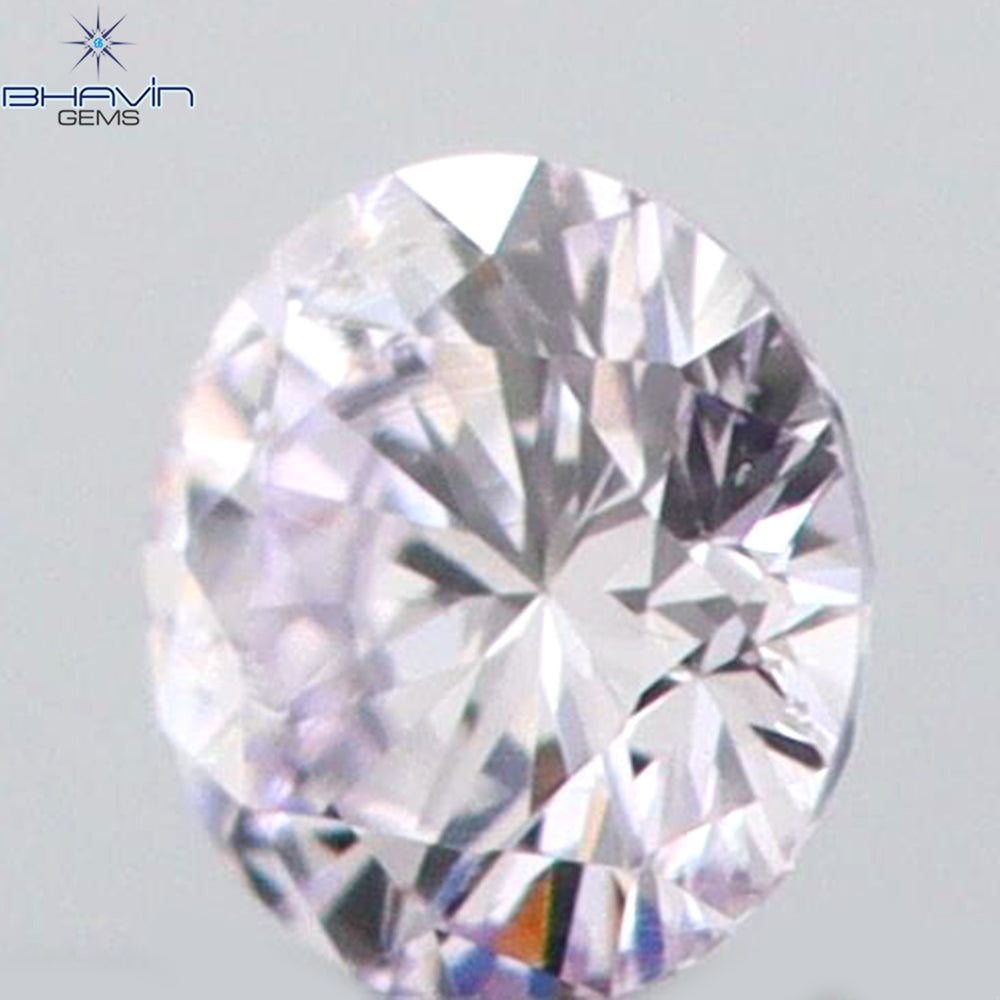0.03 CT Round Shape Natural Diamond Pink Color VS2 Clarity (1.73 MM)
