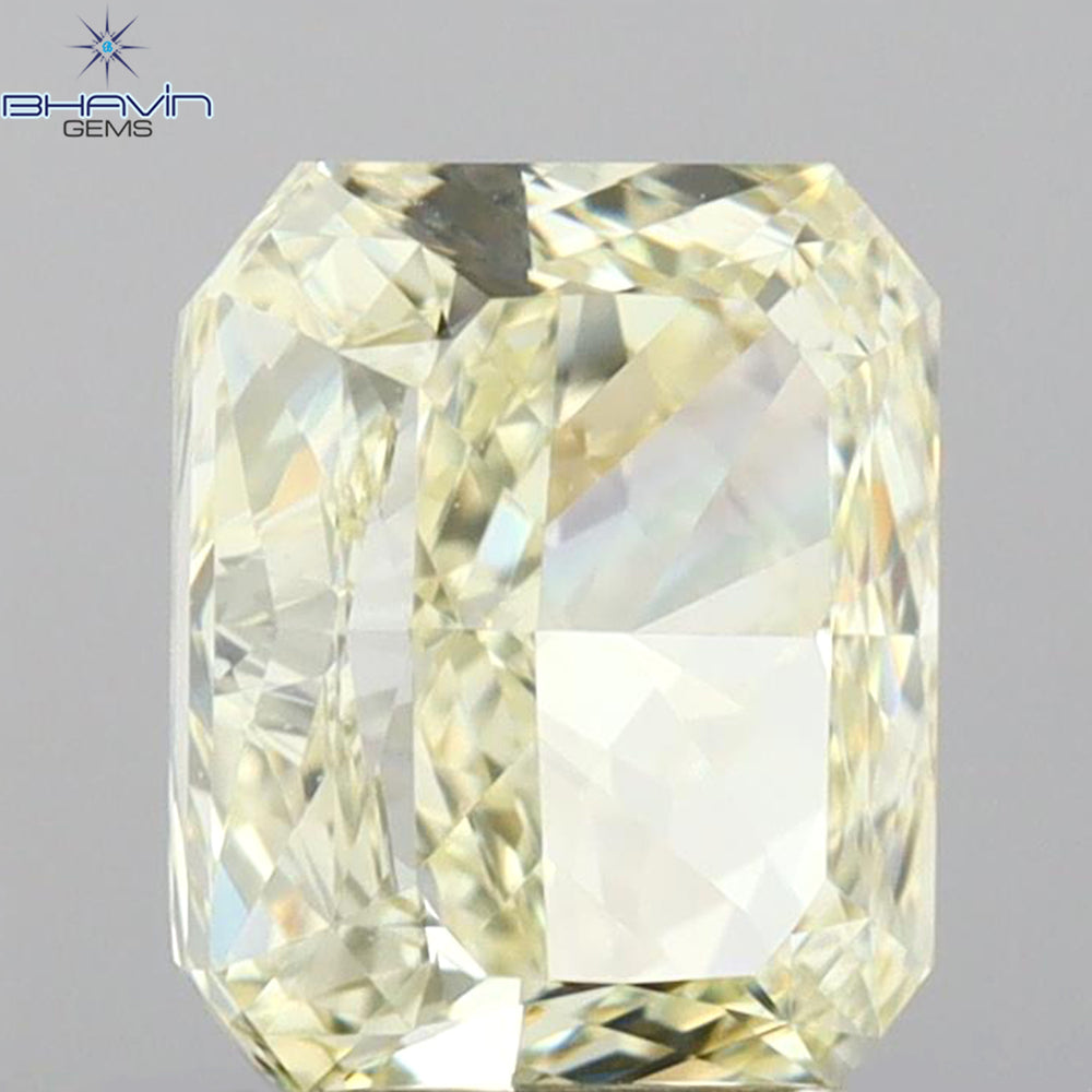 GIA Certified 1.35 CT Radiant Shape Natural Diamond Y to Z Range Color VS1 Clarity (6.48 MM)