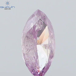 0.06 CT Marquise Shape Natural Loose Diamond Pink Color I2 Clarity (3.97 MM)