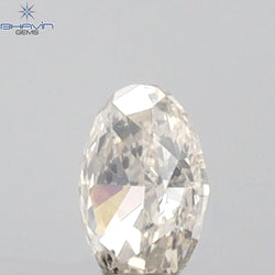0.15 CT Oval Shape Natural Diamond White Color SI1 Clarity (3.63 MM)