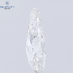 0.67 CT Pear Shape Natural Diamond White Color SI2 Clarity (7.60 MM)