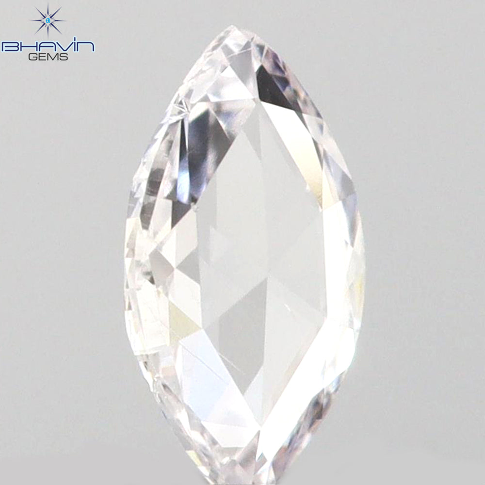 0.08 CT Marquise Shape Natural Loose Diamond Pink Color VS2 Clarity (4.50 MM)