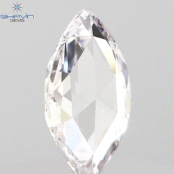 0.08 CT Marquise Shape Natural Loose Diamond Pink Color VS2 Clarity (4.50 MM)