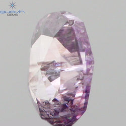 0.11 CT Oval Shape Natural Diamond Pink Color I1 Clarity (3.60 MM)