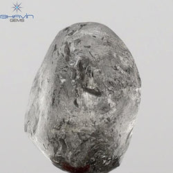 3.03 CT Rough Shape Natural Diamond Salt And Pepper Color (8.10 MM)
