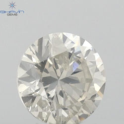 0.30 CT Round Shape Natural Loose Diamond White Color I1 Clarity (4.27 MM)