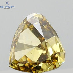 0.23 CT Heart Shape Natural Diamond Green (Chameleon) Color VS1 Clarity (4.00 MM)