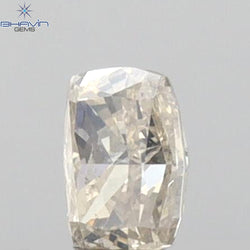 0.16 CT Cushion Shape Natural Diamond White Color I1 Clarity (3.72 MM)