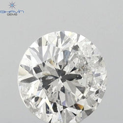 0.31 CT Round Shape Natural Loose Diamond White Color SI2 Clarity (4.36 MM)