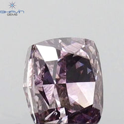 0.19 CT Cushion Shape Natural Diamond Pink Color VS2 Clarity (3.23 MM)