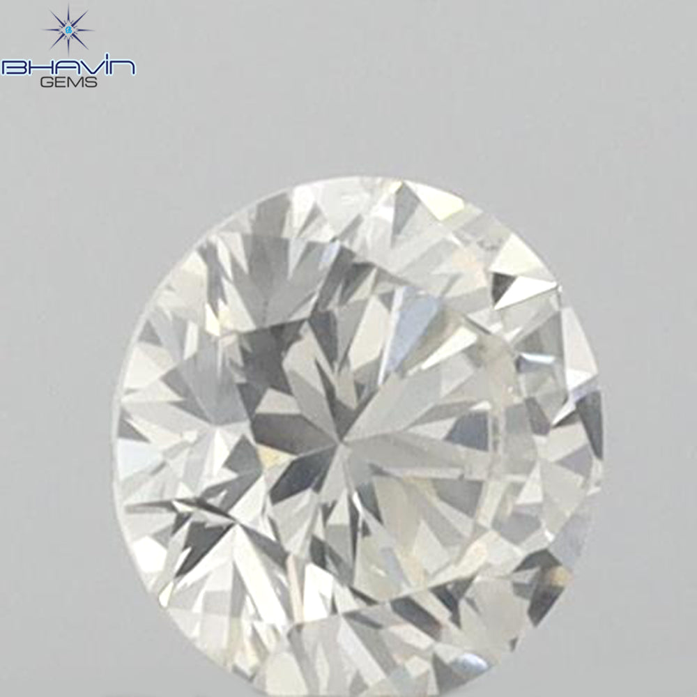 0.25 CT Round Shape Natural Loose Diamond White Color SI1 Clarity (4.04 MM)