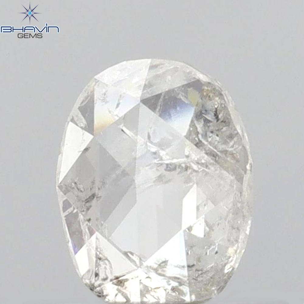 0.41 CT Oval Shape Natural Diamond White Color I2 Clarity (5.80 MM)