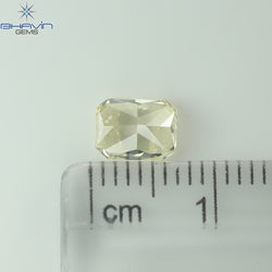 GIA Certified 1.12 CT Radiant Shape Natural Diamond Y to Z Range Color VVS2 Clarity (6.53 MM)