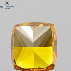 0.16 CT Cushion Shape Natural Loose Diamond Yellow Color VS2 Clarity (2.90 MM)