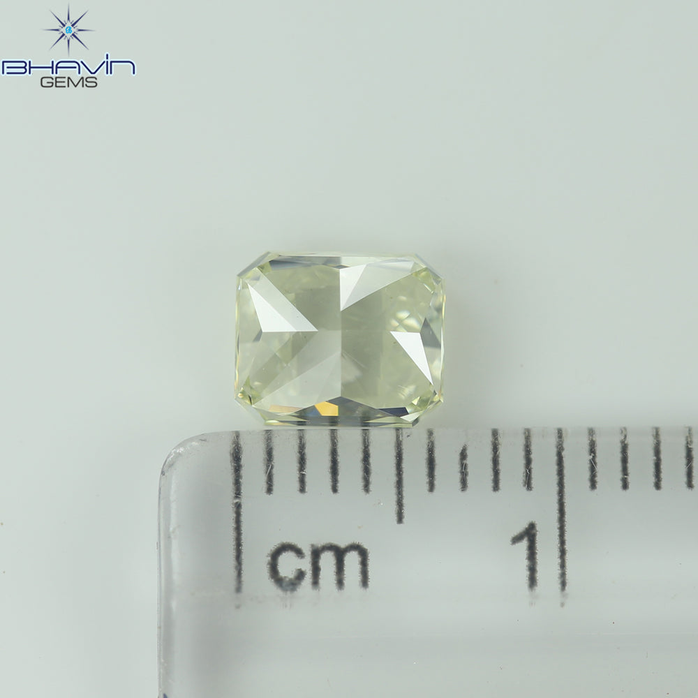 GIA Certified 1.35 CT Radiant Shape Natural Diamond Y to Z Range Color VS1 Clarity (6.48 MM)