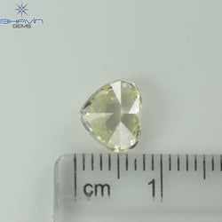 GIA Certified 2.01 CT Heart Diamond Y to Z Range Color Natural Loose Diamond (4.14  MM)
