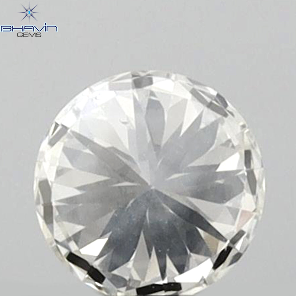 0.25 CT Round Shape Natural Loose Diamond White Color SI1 Clarity (4.04 MM)