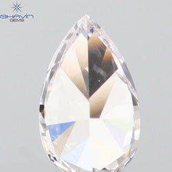 0.07 CT Pear Shape Natural Diamond Pink Color VS1 Clarity (3.60 MM)