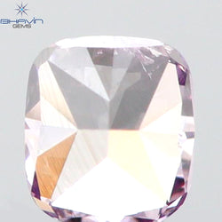 0.15 CT Cushion Shape Natural Diamond Pink Color VS2 Clarity (3.16 MM)