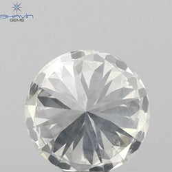 0.30 CT Round Shape Natural Loose Diamond White Color VS2 Clarity (4.22 MM)
