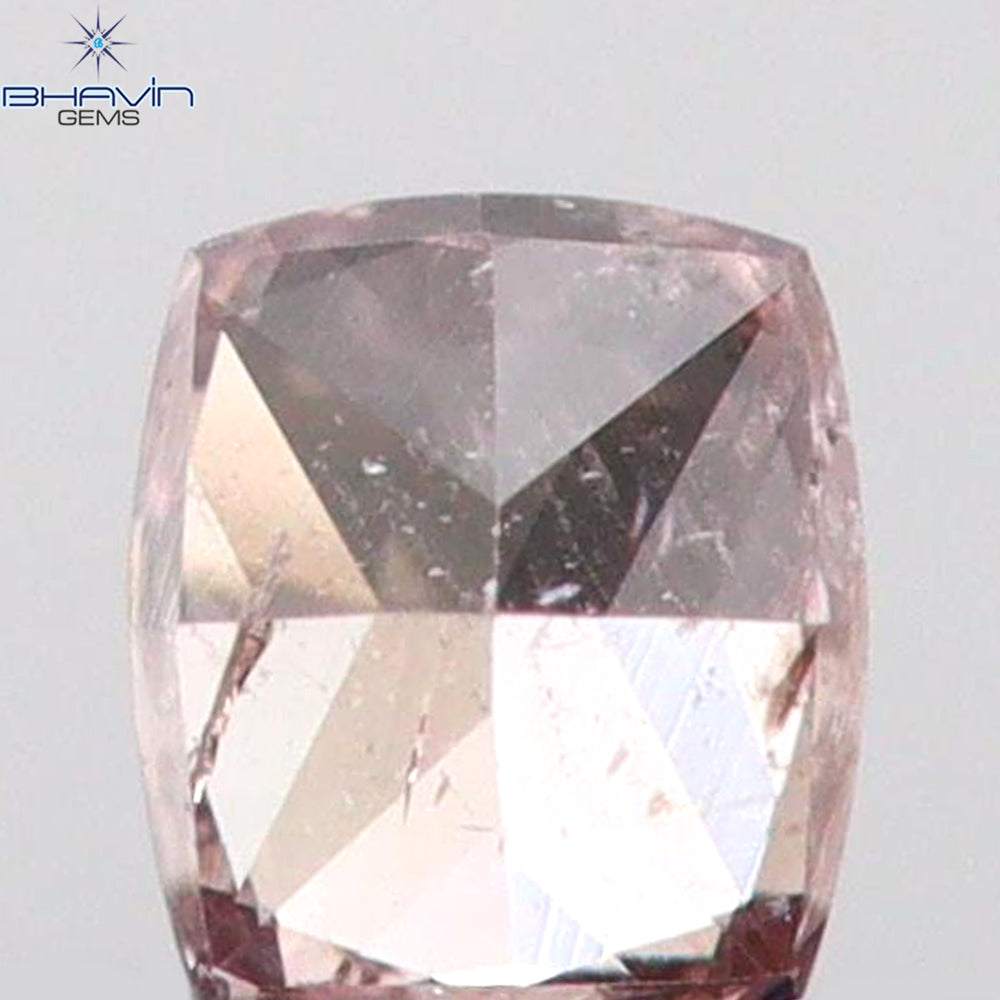 0.07 CT Cushion Shape Natural Diamond Pink Color SI2 Clarity (2.39 MM)