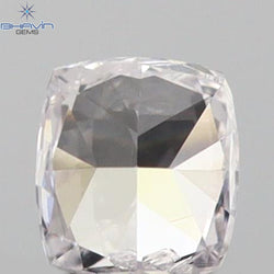 0.10 CT Cushion Shape Natural Diamond Pink Color SI1 Clarity (2.80 MM)