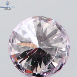 0.04 CT Round Shape Natural Diamond Pink Color SI1 Clarity (1.75 MM)