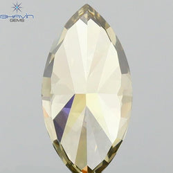 0.58 CT Marquise Shape Natural Loose Diamond Grey Color VS2 Clarity (7.78 MM)