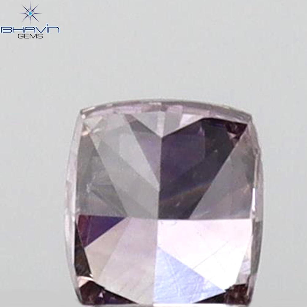 0.19 CT Cushion Shape Natural Diamond Pink Color VS2 Clarity (3.23 MM)