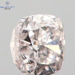 0.09 CT Cushion Shape Natural Diamond Pink Color SI1 Clarity (2.44 MM)