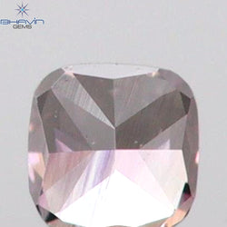 0.04 CT Cushion Shape Natural Diamond Pink Color SI1 Clarity (1.84 MM)