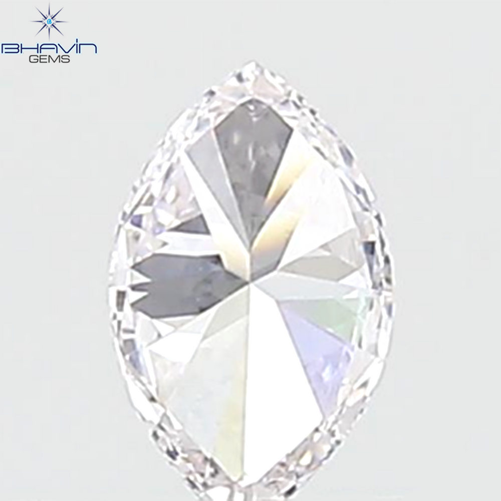 GIA Certified 0.27 CT Marquise Diamond Pink Color Natural Loose Diamond VS1 Clarity (6.02 MM)