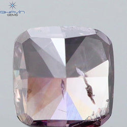 0.26 CT Cushion Shape Natural Diamond Pink Color I1 Clarity (3.48 MM)