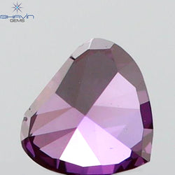 0.06 CT Heart Shape Enhanced Pink Color Natural Loose Diamond VS2 Clarity (2.02 MM)