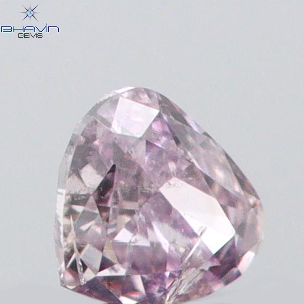 0.04 CT Heart Shape Natural Diamond Pink Color SI2 Clarity (2.05 MM)